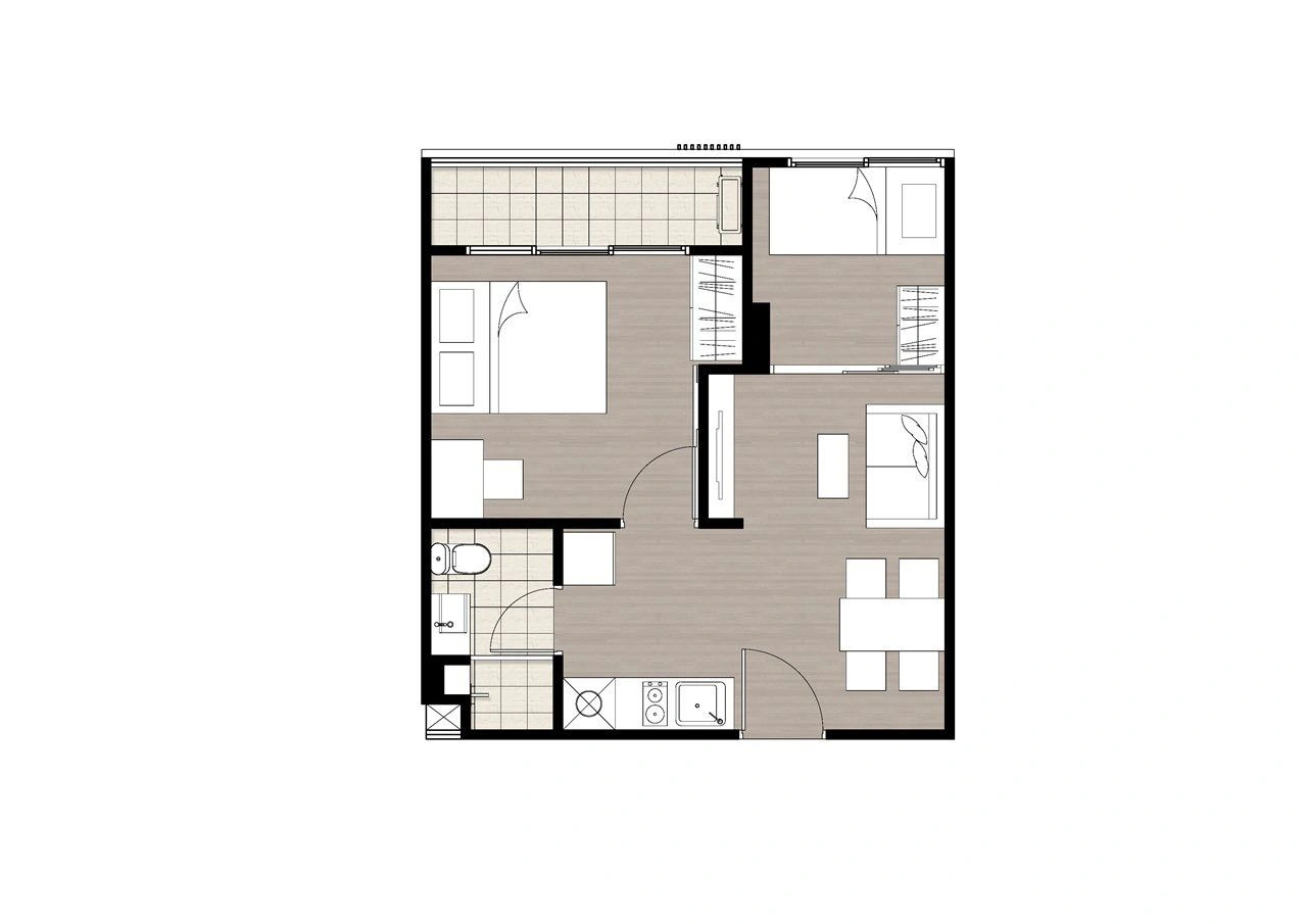เช่าคอนโด1 BedroomAtmoz Ladprao 71 - Thumbnail 2